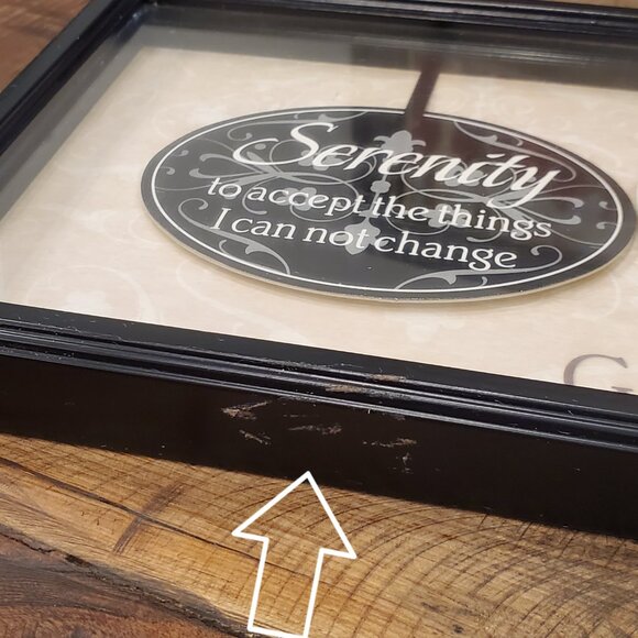 Serenity Prayer Framed Sign - Picture 6 of 7